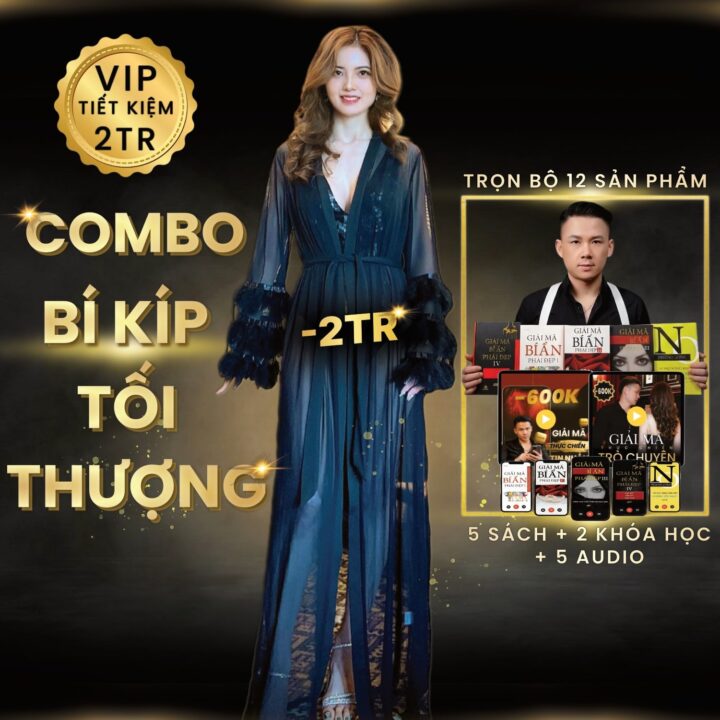 Combo Tối Thượng (5 Sách + 2 Khóa Học + Full Audio)