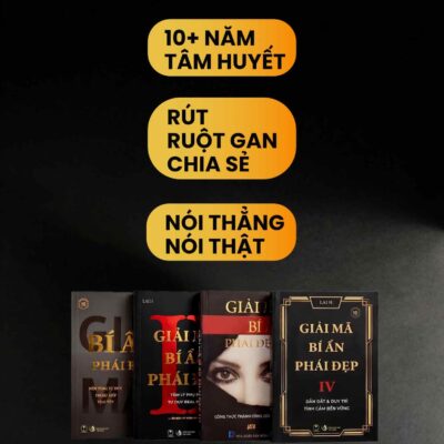 Combo Trọn Bộ 4 Tập Giải Mã (Tặng Kèm 4 Audio) - Bản Kỷ Niệm 10 Năm