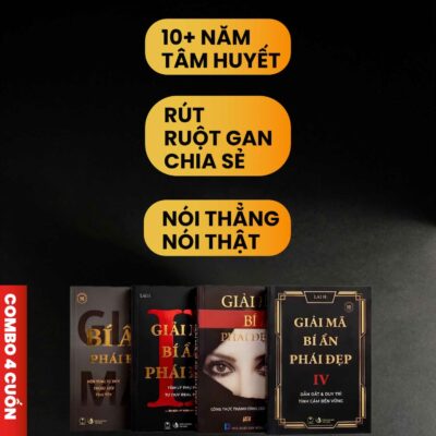 Combo Trọn Bộ 4 Tập Giải Mã (Tặng Kèm 4 Audio) - Bản Kỷ Niệm 10 Năm