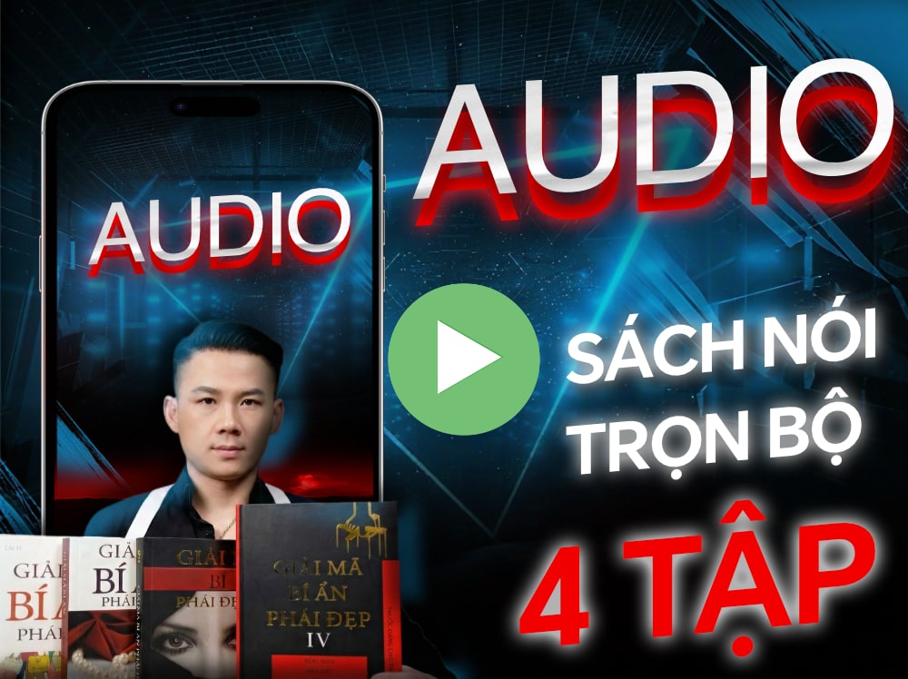Sách nói Giải Mã Bí Ẩn Phái Đẹp 4 Tập